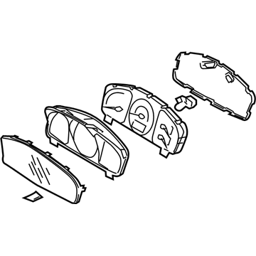 Kia 940011F043 Cluster Assembly-Instrument