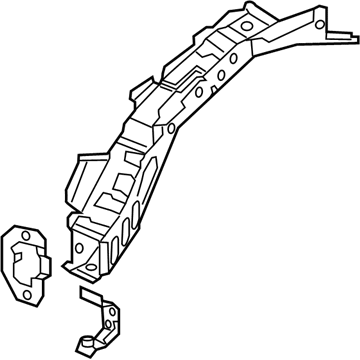 Honda 04684-TR3-A01ZZ Extension Set L, FR W/H