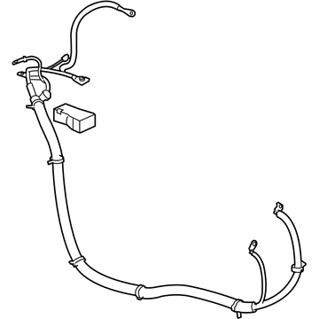 GM 19115412 Negative Cable