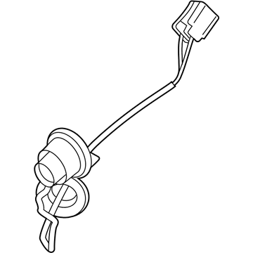 Kia 92491M7000 Rear Holder & Wiring