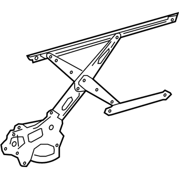 Toyota 69801-42040 Window Regulator