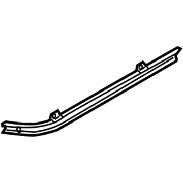 Nissan 77760-5Z000 Rail Assembly-Guide, Rear RH