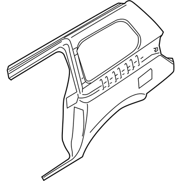 Nissan 78100-5Z030 Fender-Rear, RH