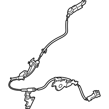 Hyundai 91921-J3000 Cable Assembly-ABS.EXT, RH