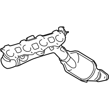 Lexus 17140-50060 Exhaust Manifold Sub-Assembly, Right