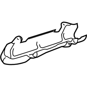 Lexus 17168-50170 Insulator, Exhaust Manifold Heat, NO.2