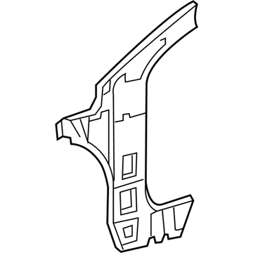 Toyota 61024-21020 Inner Pillar