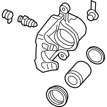 GM 13542989 Caliper