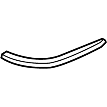 Hyundai 86686-3K710 Moulding-Rear Bumper Lower, RH