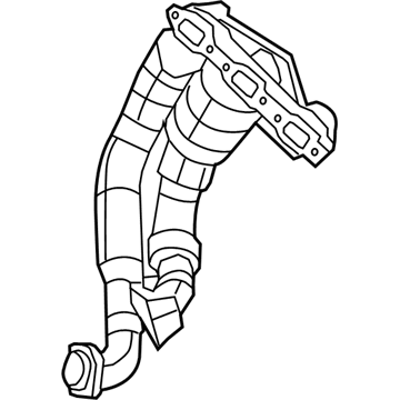 Mopar 5171142AB Exhaust Manifold And Catalytic Converter