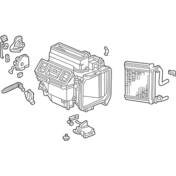 Honda 79100-S87-A41 Heater Unit