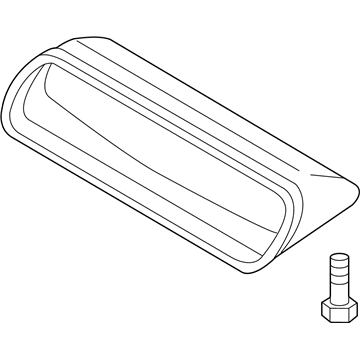 Hyundai 92700-2E051 Lamp Assembly-High Mounted Stop