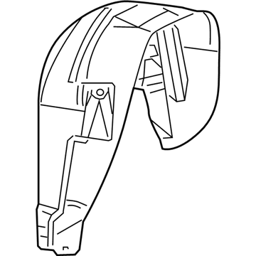 Mopar 5116243AD Shield-WHEELHOUSE