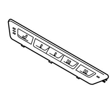BMW 61-31-6-826-740 OPERATING FACILITY SEAT FUNC
