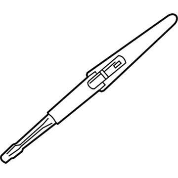 Nissan 28790-JE20A Rear Window Wiper Blade Assembly