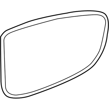 Toyota 87931-WB004 Mirror Glass