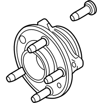 Ford BB5Z-1104-A Hub & Bearing Assembly