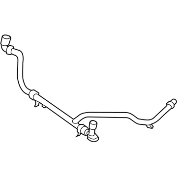 BMW 17-12-7-604-545 Refrigerant Pipe