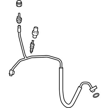 Ford JL3Z-19972-CE Discharge Line