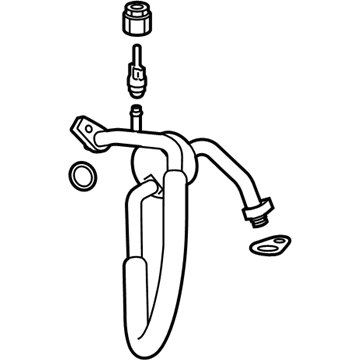 Ford JL3Z-19867-LC Return Hose