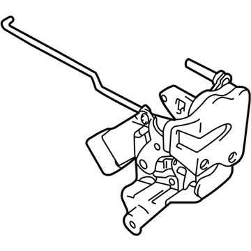 GM 30021401 Back Door Lock Assembly (On Esn)