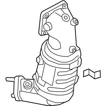 Kia 285102G095 Exhaust Manifold Catalytic Assembly