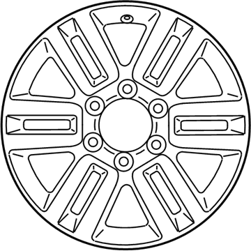 Toyota 42611-35590 Wheel, Spare