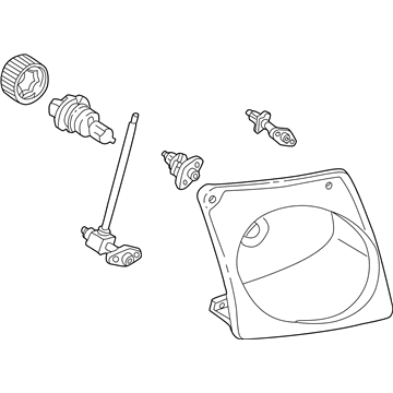 Ford 1L5Z-13008-BA Composite Assembly