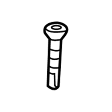 Honda 81144-T3L-A01ZA Guide, R. Headrest Lock *YR449L* (CASHMERE IVORY)