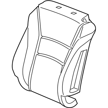 Honda 81127-T3L-A21 Pad, R. FR. Seat-Back