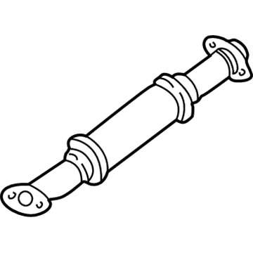 Nissan 20021-7B000 Front Exhaust Tube Assembly
