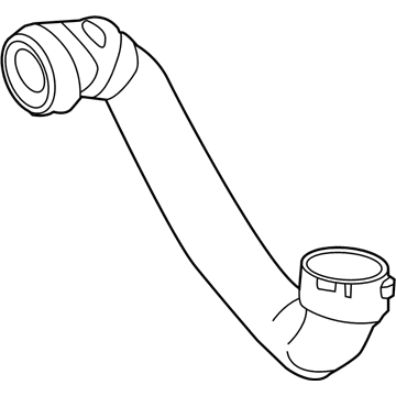 BMW 11-53-7-848-502 Lower Water Coolant Hose