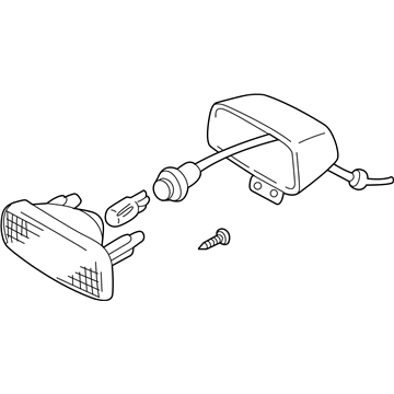 GM 30021804 LAMP, Tail Lamp