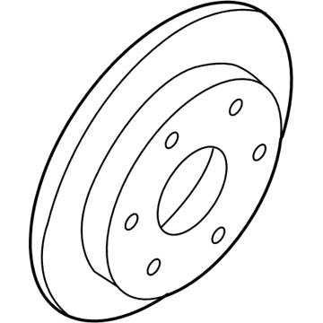 Nissan 43206-9BE0C Rotor Brake