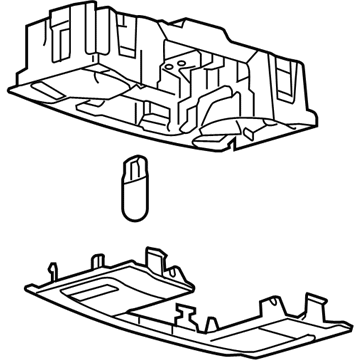 Ford 7L1Z-13776-EA Map Lamp Assembly
