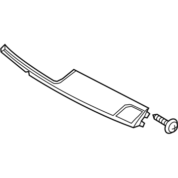 Hyundai 84795-B1000-XB2 Garnish Assembly-Crash Pad, RH