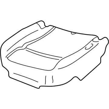 Ford 5W1Z-54632A23-BA Seat Cushion Pad