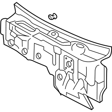 Toyota 55210-06040 Insulator Assy, Dash Panel