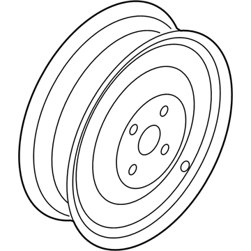 Infiniti 40300-9PE8E Spare Tire Wheel Assembly