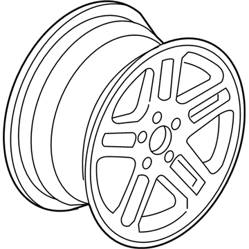 Honda 42700-S9V-A71 Disk, Aluminum Wheel (16X6 1/2Jj) (Topy)