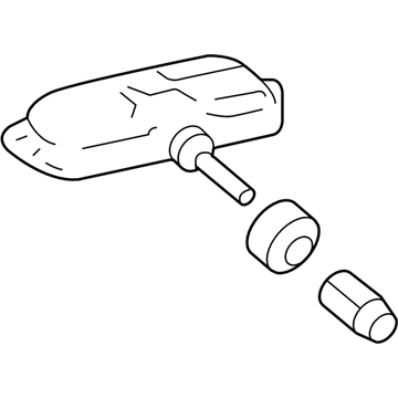 Lexus 42607-75011 Valve Sub-Assembly, Tire