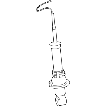 Acura 06521-TRX-305 Shock Absorber Unit, Rear (Service)