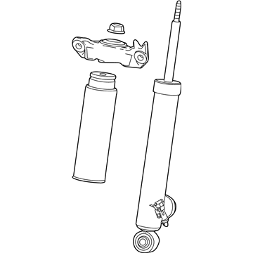 GM 84545214 Rear Shock Absorber Assembly (W/ Upr Mt)