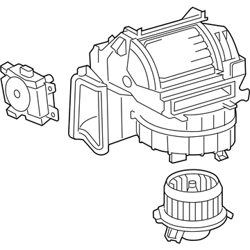 Lexus 87130-33260 Blower Assembly