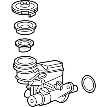 Honda 46100-T5R-A01 Master Cylinder Assembly