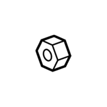 Honda 94001-08000-0S Nut, Hex. (8MM)