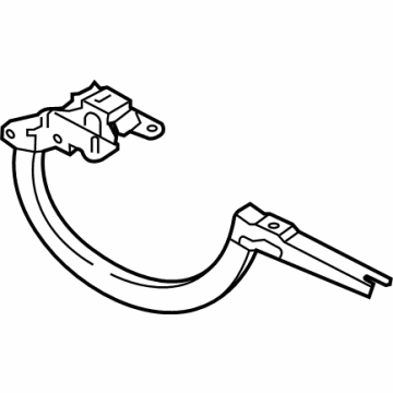 BMW 41-00-9-465-133 LEFT TRUNK LID HINGE