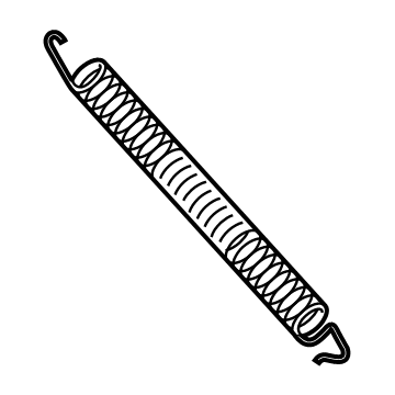 BMW 51-24-7-475-079 TENSION SPRING, TRUNK LID/TA