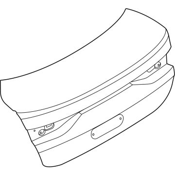 BMW 41-00-9-462-996 TRUNK LID