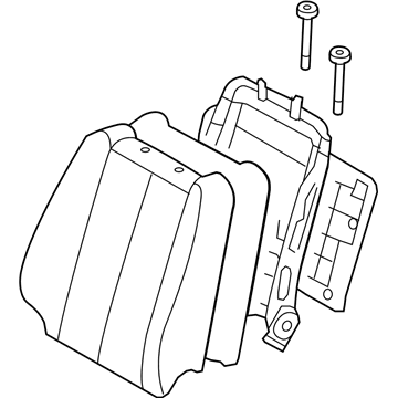 Hyundai 88310-0A000-U7A Back Assembly-Front Seat Driver